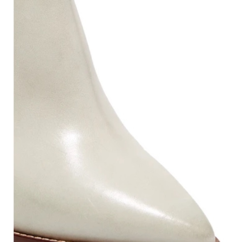 ISABEL MARANT Loffen Fringed Leather Ankle Boots, Size 37 - Picture 6 of 13